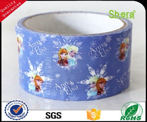 Printed cloth base tape