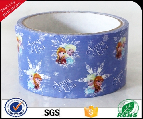 Printed cloth base tape